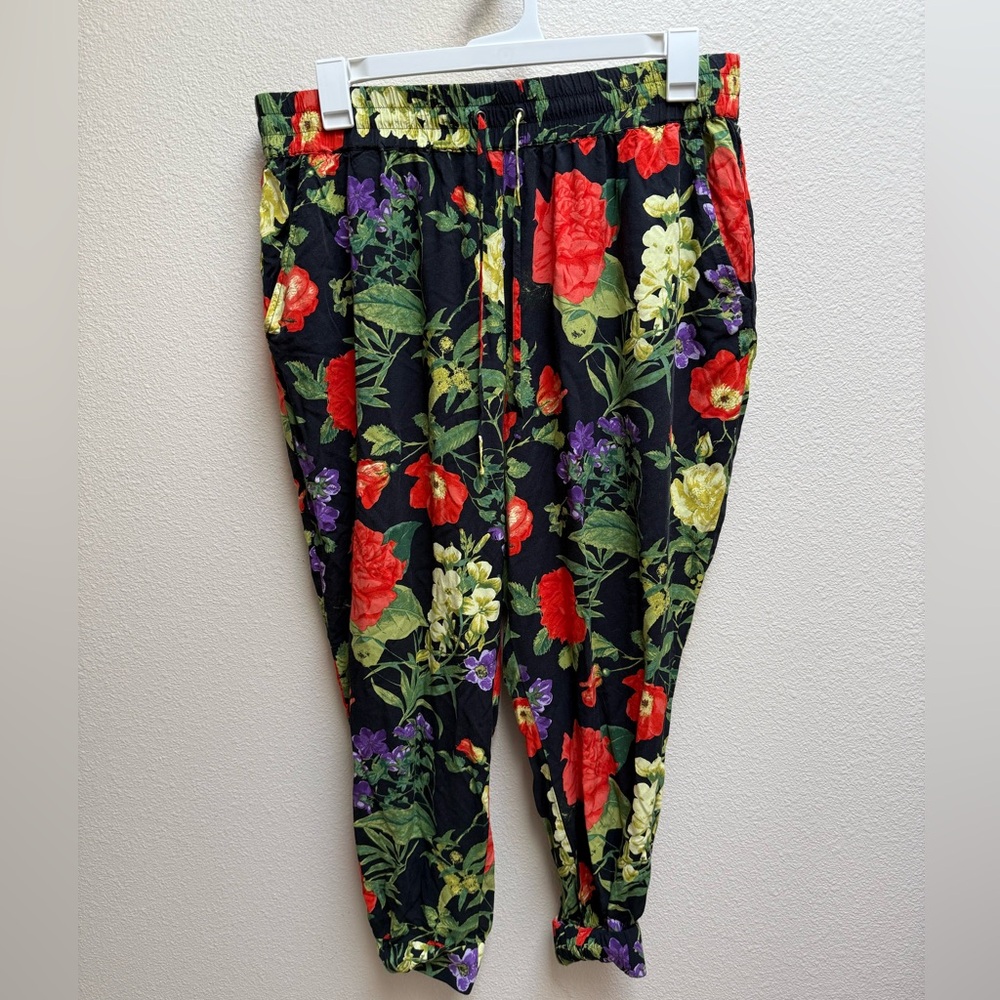 Lane Bryant Floral Print Pants